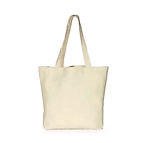 KIT 20 Bolsa Ecobag lisa grande 38X41  100% algodão cru 210 gramas