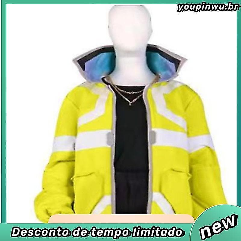 Anime Cyberpunk Edgerunners David Martinez Cosplay Traje Para Homem Adulto Colar De Calças De Casaco Conjunto De Roupas