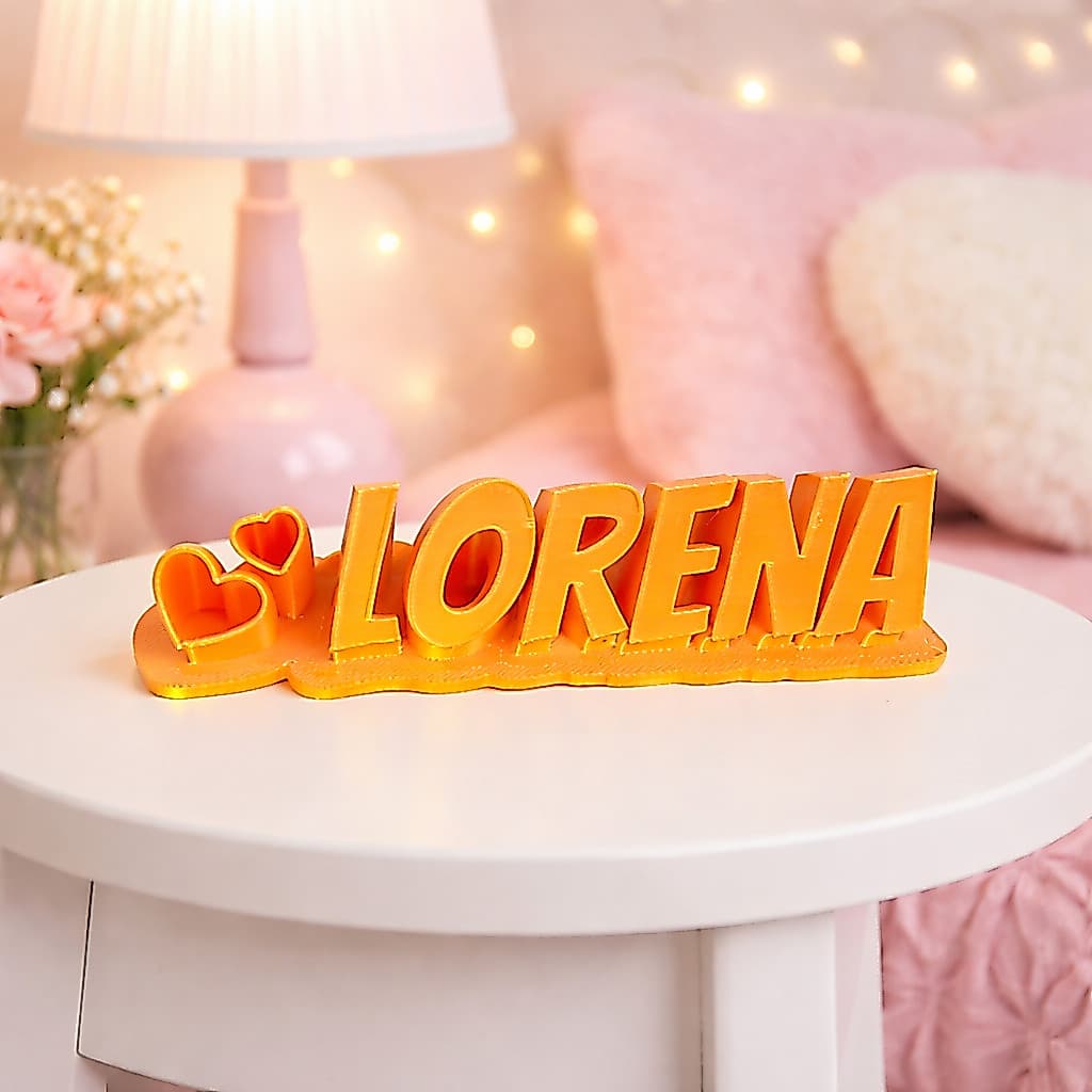 Letreiro Nome Personalizado Decorativo em 3D - Decoração Infantil , Festa ou Quarto