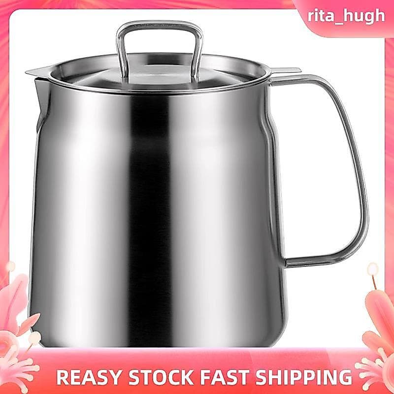 Filtro De Óleo De Aço Inoxidável 2.0L , Artefato , Pote De Resíduos , Rede De Vazamento Tanque Cozinha Com Cesta De Frit