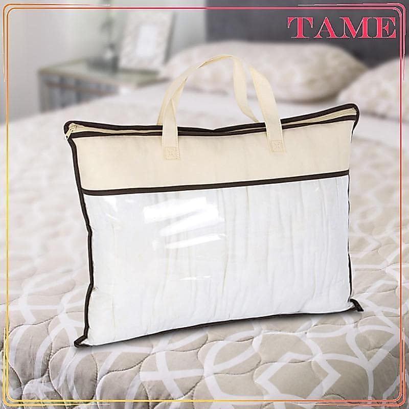 [Tame_sz] Bolsa De Armazenamento De Travesseiros , Organizador De Embalagem , Leve , Que Economiza Espaço , Multifuncion