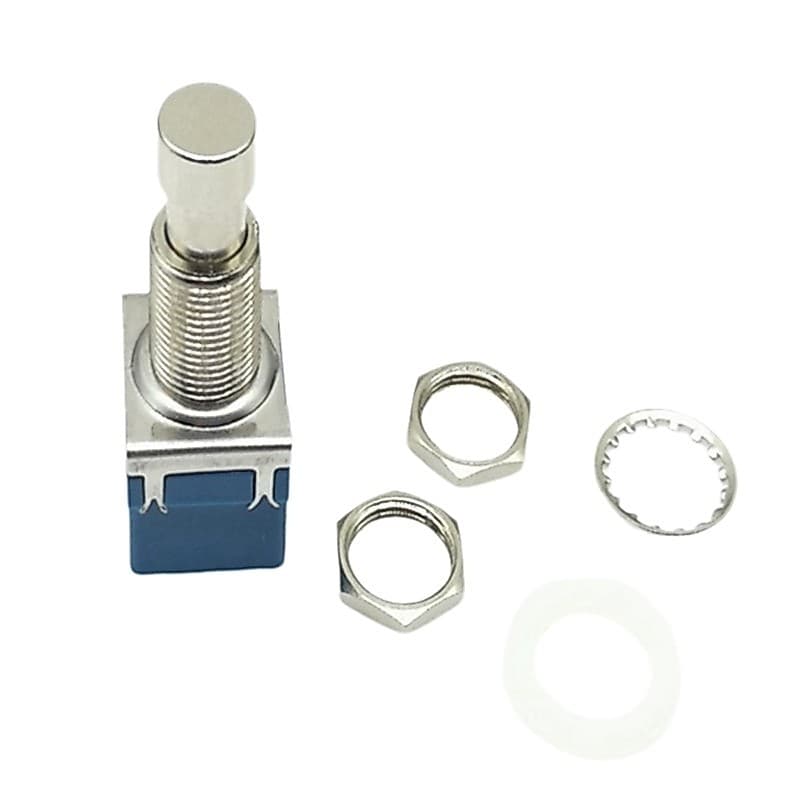 Estone 5 Unidades 9 Pinos Botão Travamento Pedal Efeito Interruptor Pé 3PDT