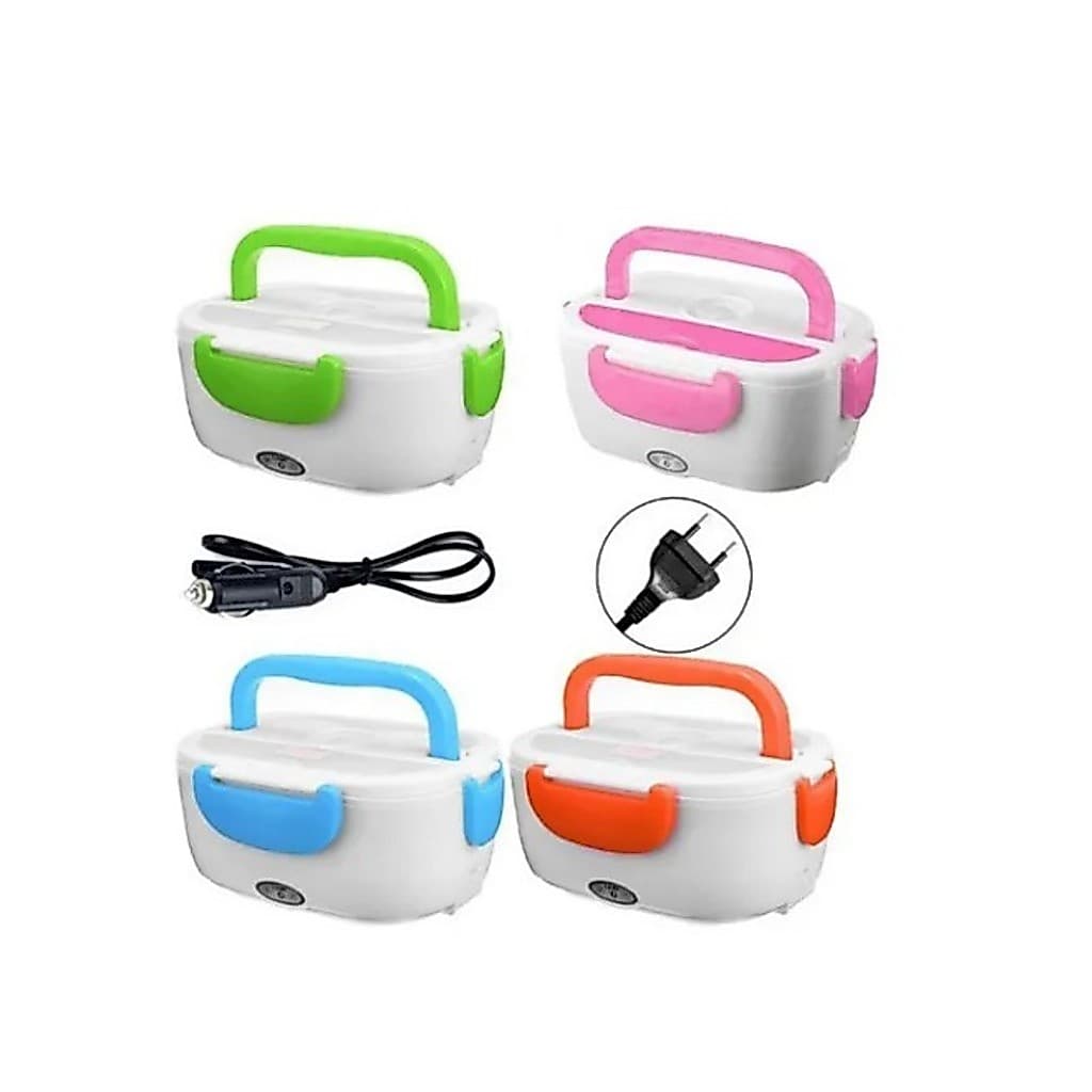 Marmita Elétrica Carro Ou Casa Portátil Automática Térmica Box Pote Aleatório - Envio Imediato