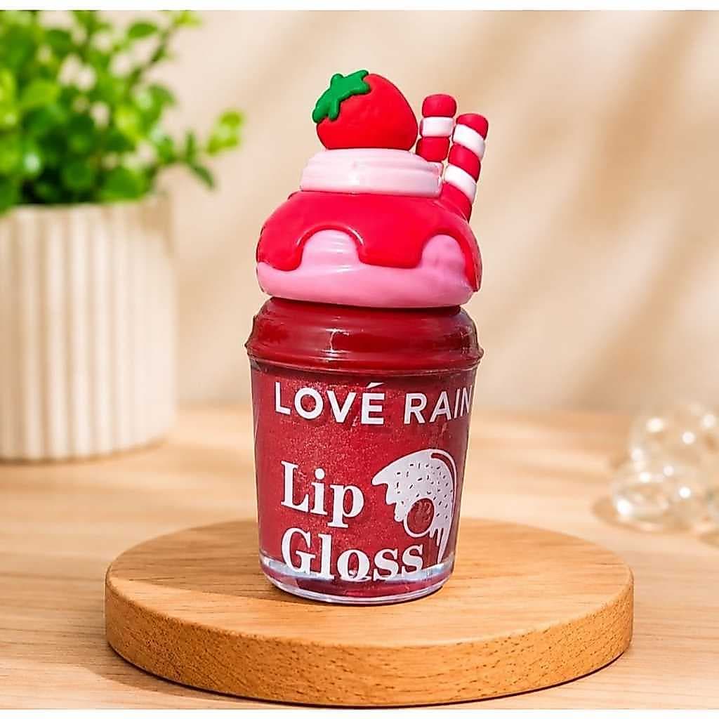 Lip Gloss Sobremesa  Cupcake Hidratante e Brilho Labial