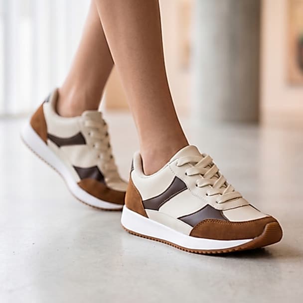 Tênis Feminino Casual Blogueira Urbano Solado Baixo Confortável Na Moda 34 ao 39 Tendência Fashion