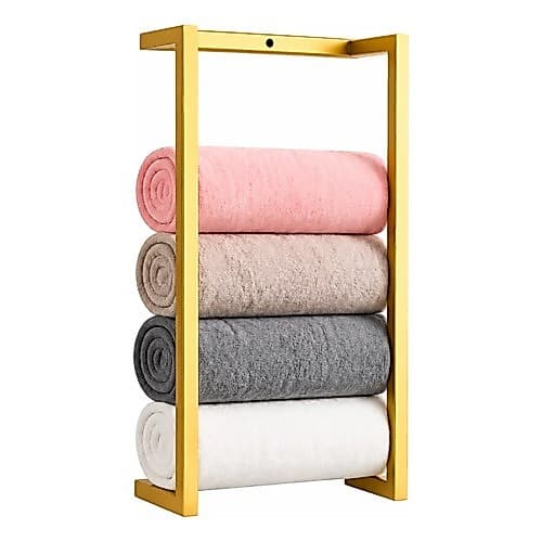 Suporte de Toalhas Rosto ,Banho Estilo Industrial metalon- Banheiro Box Fc Salão de Beleza