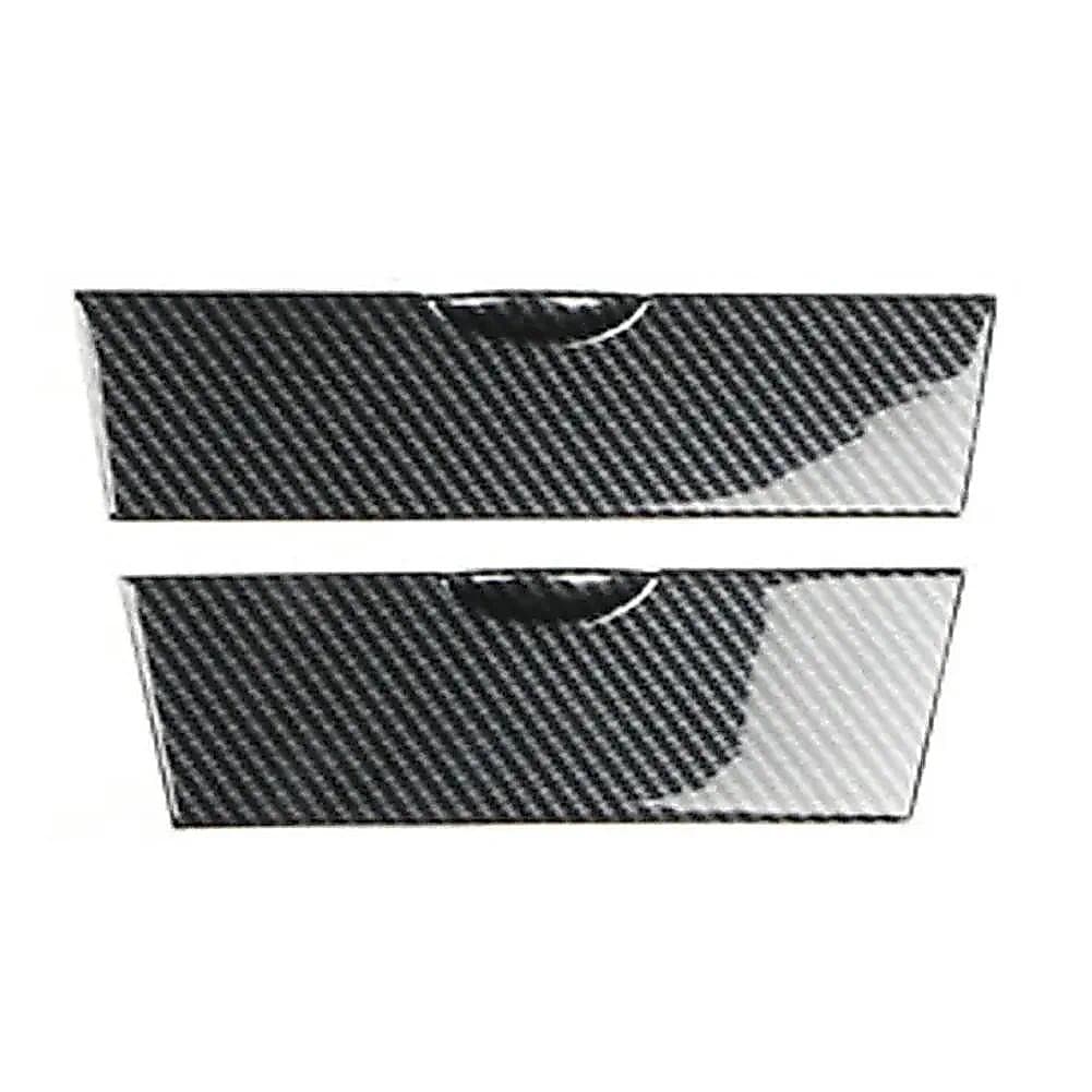 2 Pçs Console Central Do Carro Caixa De Armazenamento Painel Guarnições Cobre Plástico ABS Apto Para Toyota Corolla 2003