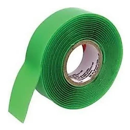 2 Metro Fita Dupla Face Verde Alta Resistencia Transparente Cola Quadros Protetor de Quina Espelhos