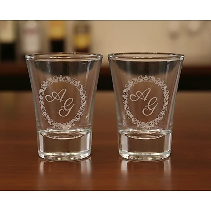 Copo Shot Tequila/Dose em Vidro Personalizado à Laser