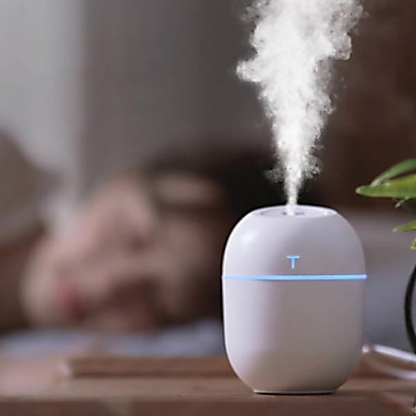 2Kit 220ML Umidificador Difusor Aromatizador Egg Portátil Usb Led Aromatizador De Ambiente Purificador De Ar Casa