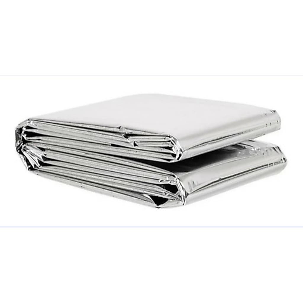 1 Cobertor Manta Térmica Aluminizado Isolante para Emergência Resgate Estética Hipotermia 140x210cm