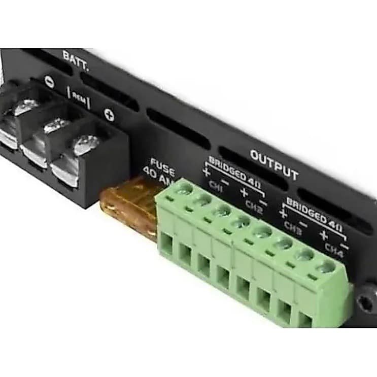 Conector Modulo Taramps 8 Vias Saida Stereo Original - Borne