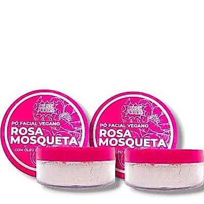 Pó rosa mosqueta super poderes 2 unidades