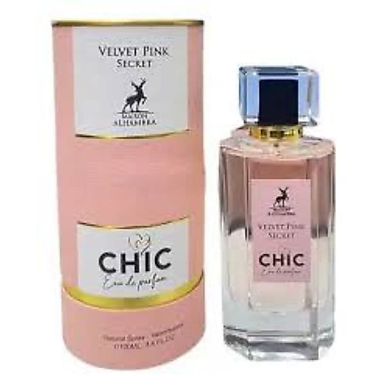Perfume Árabe Chic Velvet Pink Secret EDP 100 ml Maison Alhambra - Feminino