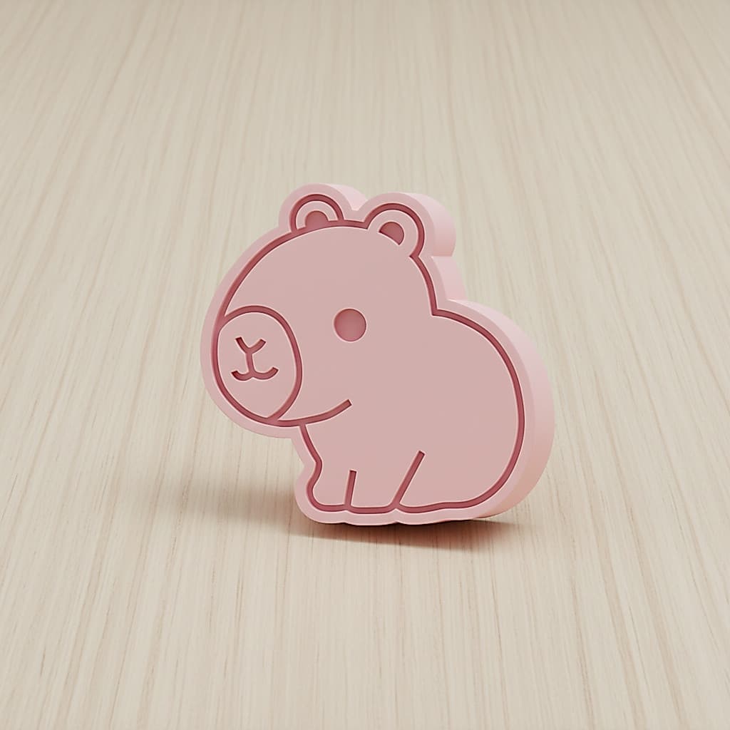 Modelador e Ejetor Para Modelar Doces, Massas e Brigadeiros | Capivara Corpo Inteiro