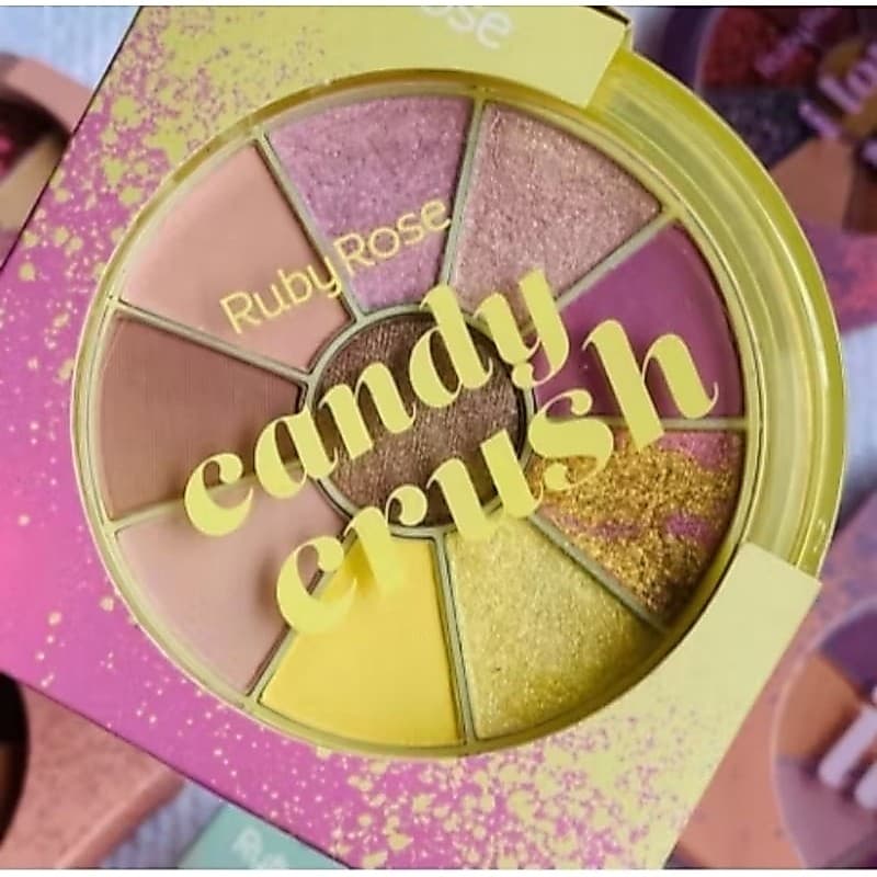 Paleta de Sombras Ruby Rose Iluminadora Candy Crush