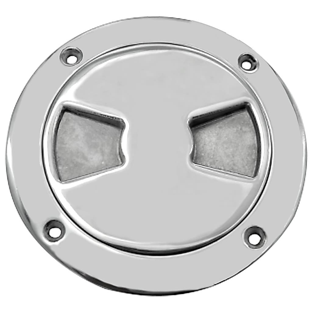 316 tampa do compartimento de disco de aço inoxidável placa de Deck 17cm em forma de leque/com olhos dois tipos acessóri