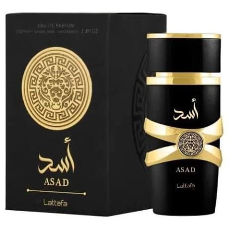Perfume Árabe Asad Lattafa Masculino 100ml EDP Original Com Selo