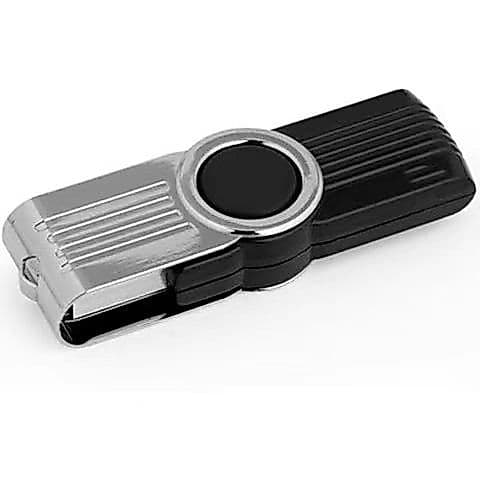 Pen drive USB giratório preto de plástico de 16GB para licitações e concursos, mini pen drive USB de 64/32/16/4/2GB, pre