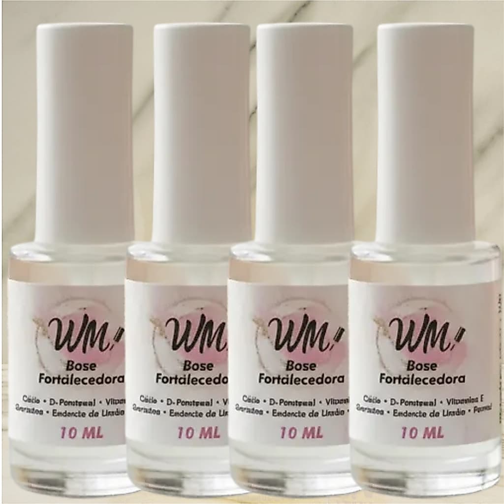 Base Fortalecedora WM  Base Fortalece Unhas Fracas e Quebradiças