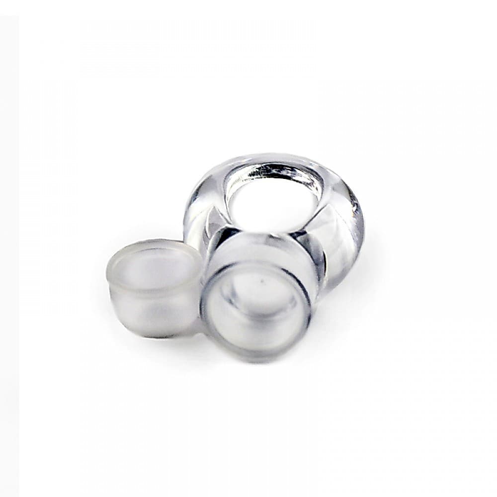 Anel Acrílico Porta Batoque Para Henna E Micropigmentação. Refil de batoque 16mm. Cor asleatória