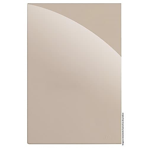 TAMPA CEGA PARA TOMADA COM SUPORTE 4X2 -  RECTA AREIA GLOSS