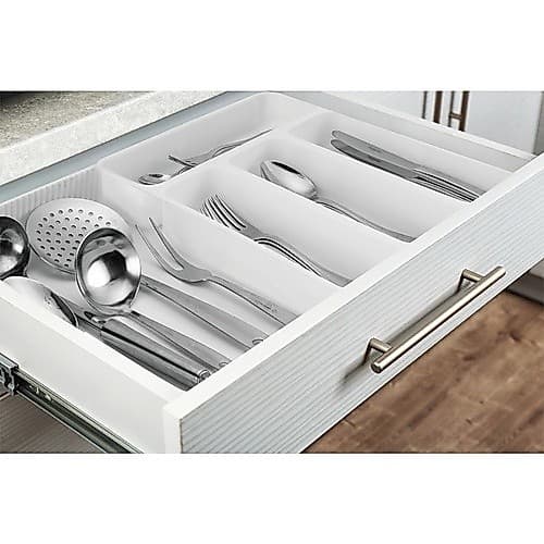 Organizador De Gaveta Extensível Divisor Porta Talheres Utensílios Cozinha Banheiro Arthi