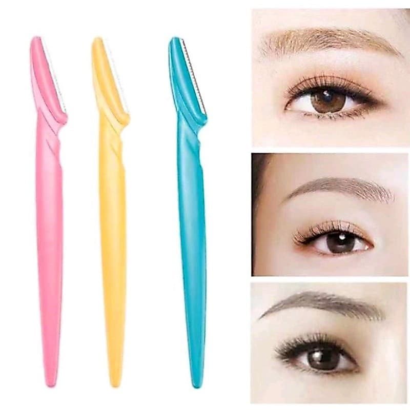 Lâminas Sobrancelha e Rosto  Kit Com 3 Navalha Depilação Dermaplaning