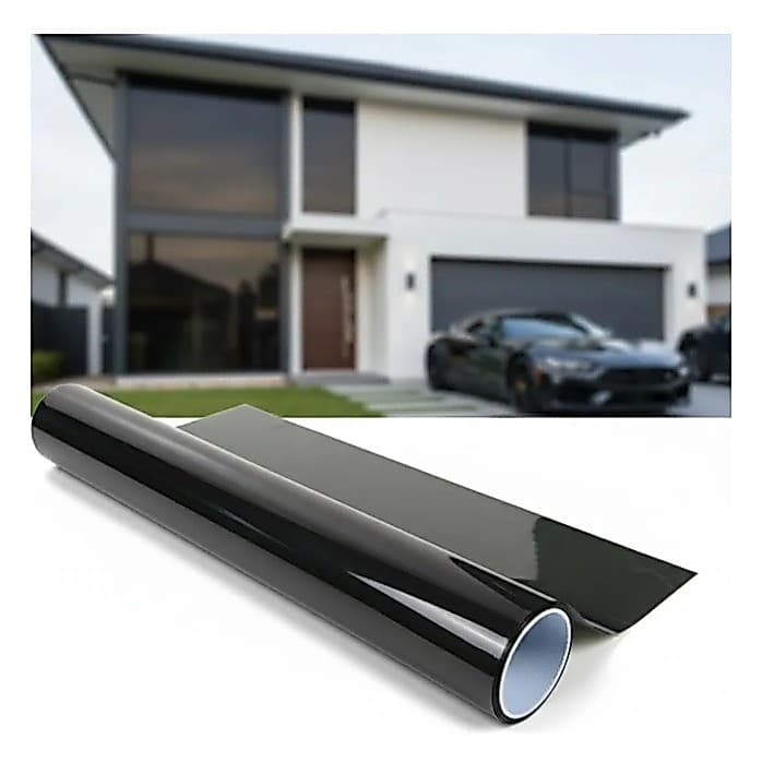 Insulfilm Adesiva Fumê G5/G20/G35/G50 0,50cm x 1,0 metro Residencial p/Portas e Janelas de vidros