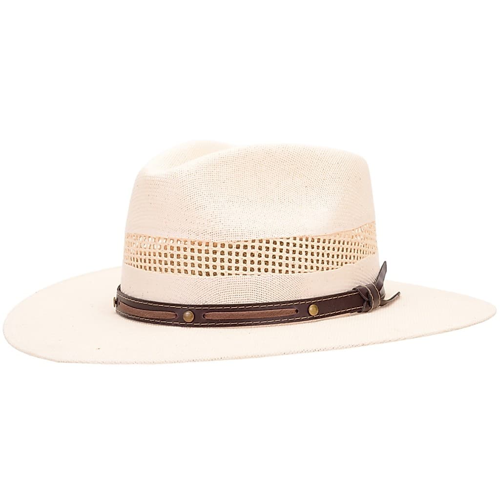 Chapéu Gustavo Lima Aba 8cm Panamá Rendado Country Sertanejo Cowboy Unissex Premium