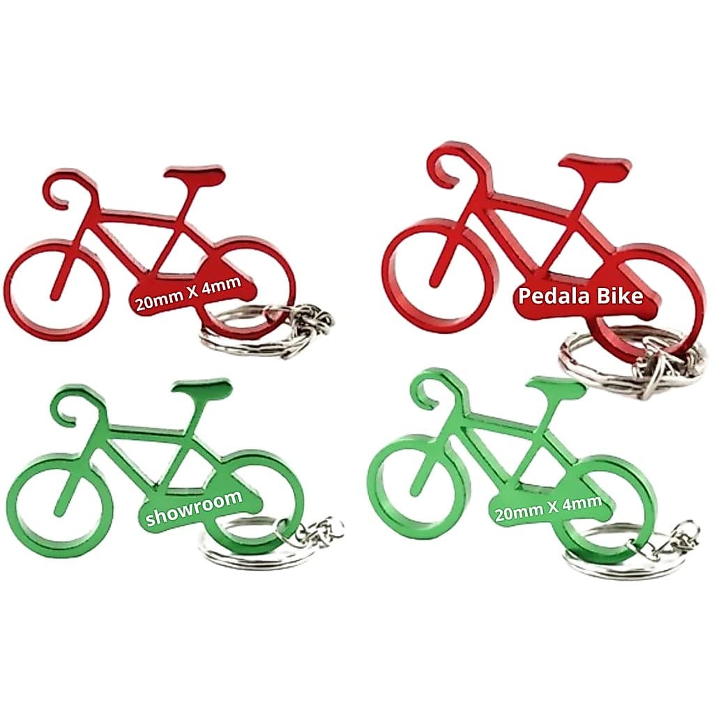 30 Chaveiro Personalizado Mini Bike Colorido a Laser com sua Marca