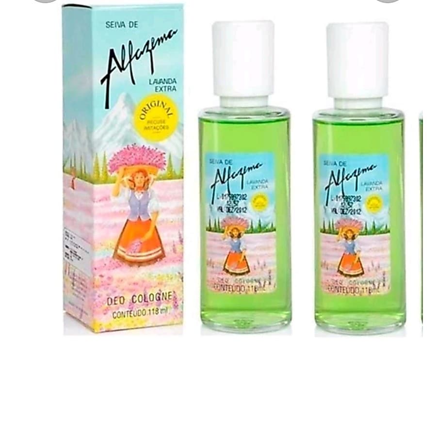 Kit 02 Un Colônia Seiva de Alfazema (Original) Lavanda Extra com 118ml