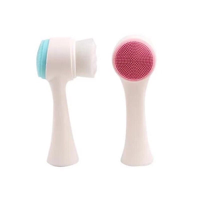 Skin Care - Escova 2 em 1 limpeza dos poros e esfoliação