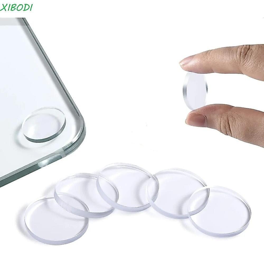XIBODI 20 Peças Amortecedores De Mesa De Vidro , Almofadas Antiderrapantes De Tampo Não Adesivas , 20mm * 3mm