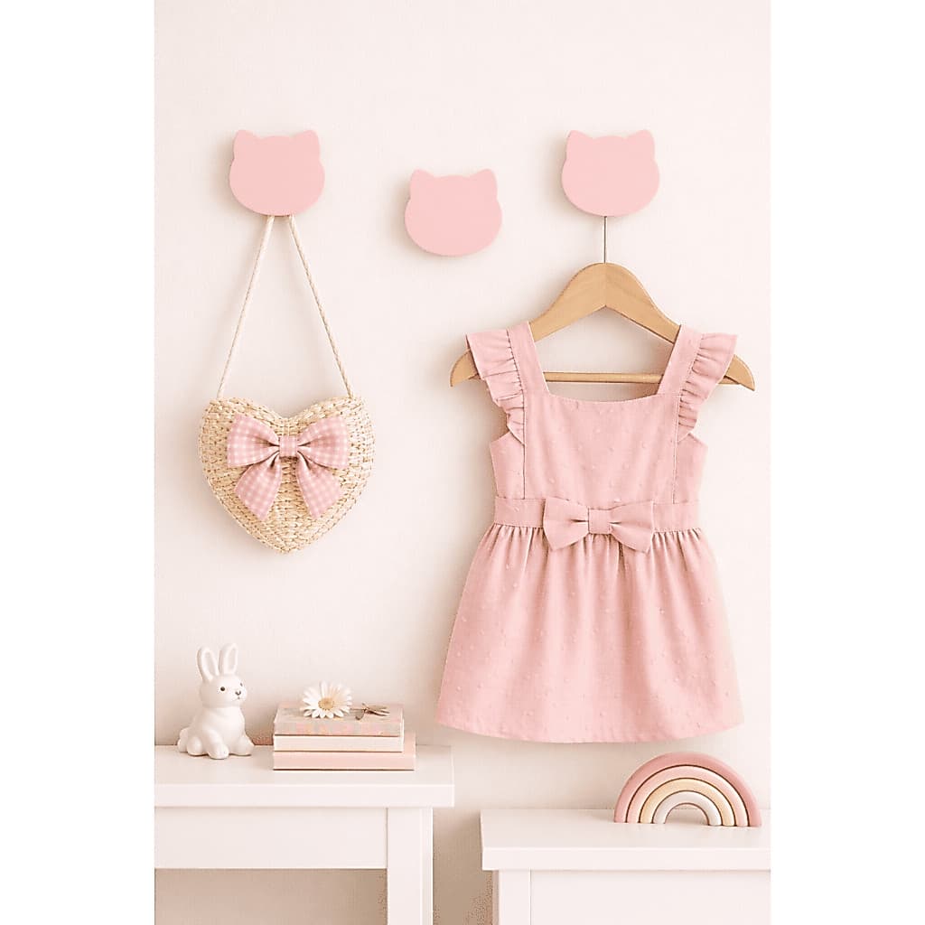 Kit Gancho Suporte Para Pendurar Pano Toalha Bolsa Com Fita Adesiva Rose
