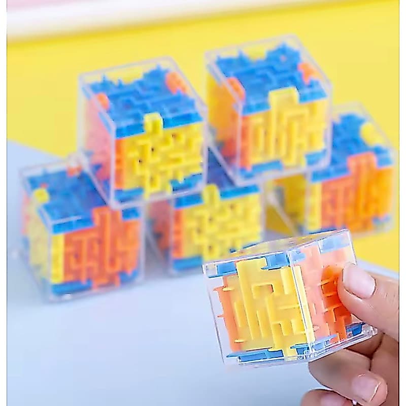 cubo mágico labirinto brinquedo infantil autista educativo