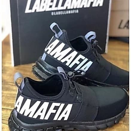 Tênis FEMININO Labellamafia Saturno Refletivel Academia Labella Mafia Blogueira Fitness OUTLETPOWER