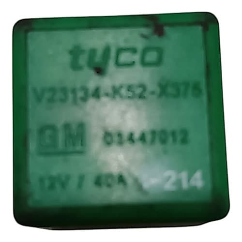 Rele Automotivo 12v 40a Astra Corsa Meriva Vectra 2000 2001