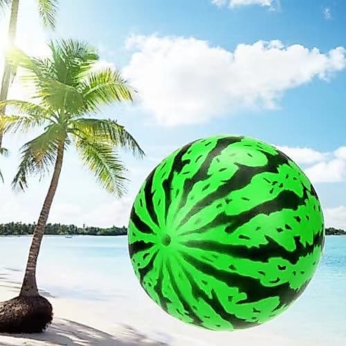 KIT 10 Bola De Praia Vinil Inflavel Infantil Melancia
