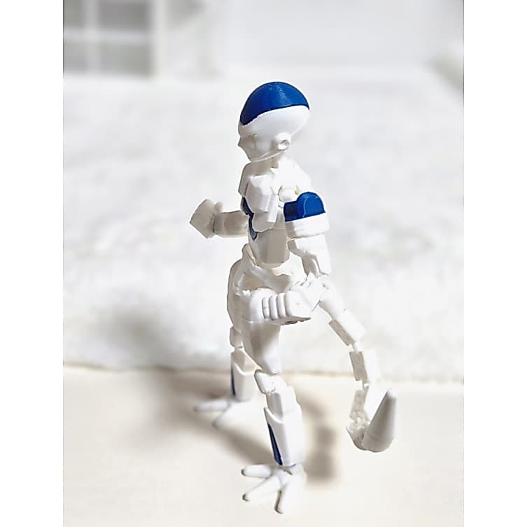 Muggora Boneco Dummy Frieza de Dragon Ball Articulado Varias Poses