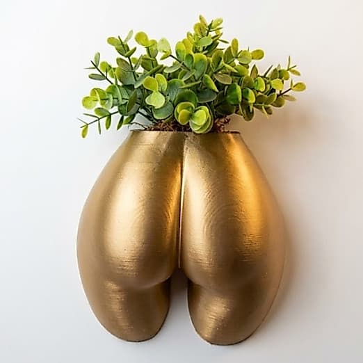 Bunda de Parede Decoração para Clínica, Consultório Harmonização de Glúteo Bumbum Preenchimento Vaso