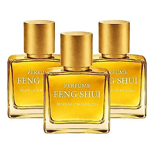 3 Perfumes Feng Shui Prosperidade Riqueza Sucesso Unissex