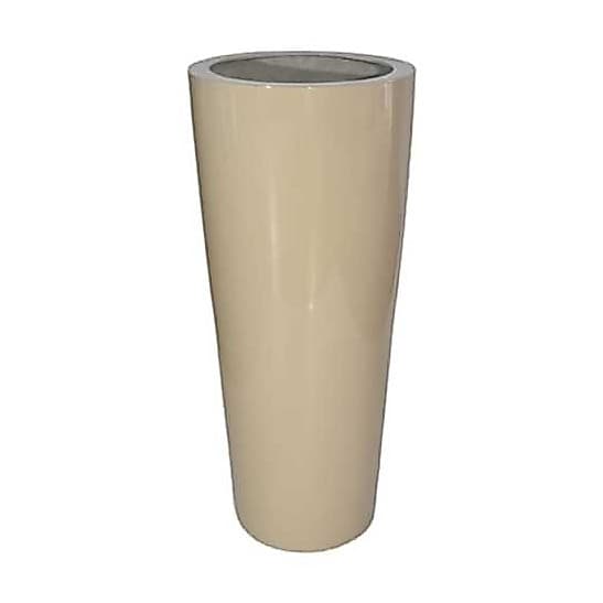 Produtos de decoração de casa Vaso alto e fino Vaso para plantas Vaso moderno 74cm Aquamarine G