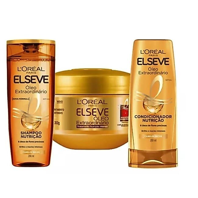 Kit Elseve Óleo Extraordinário Shampoo + Cond+ Mascara de tratamento