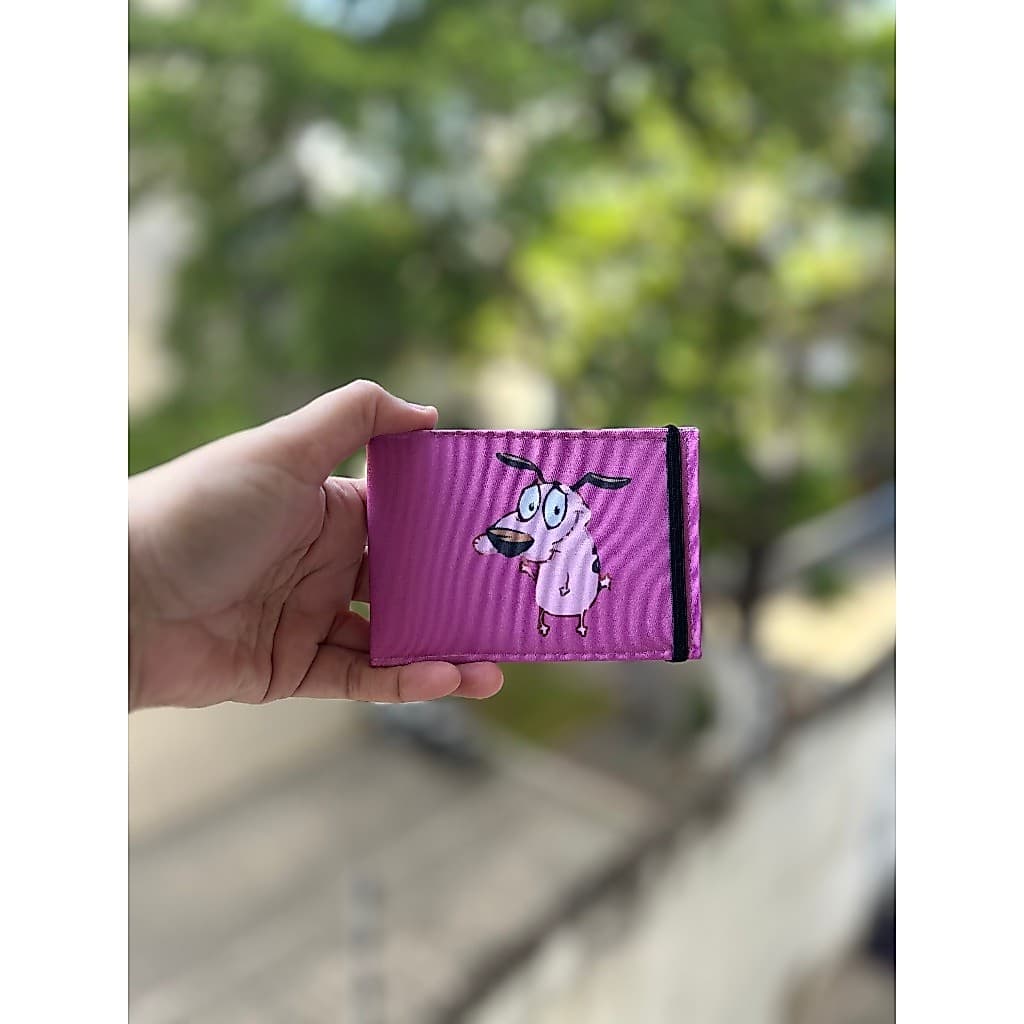 Carteira Slim Desenho Coragem o Cão Covarde