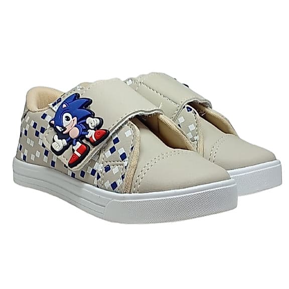 Tênis Infantil Masculino Escolar Sonic Confortável Antiderrapante