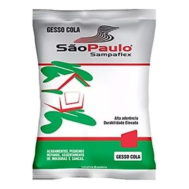 Gesso Cola Pacote 5kg Sampaflex