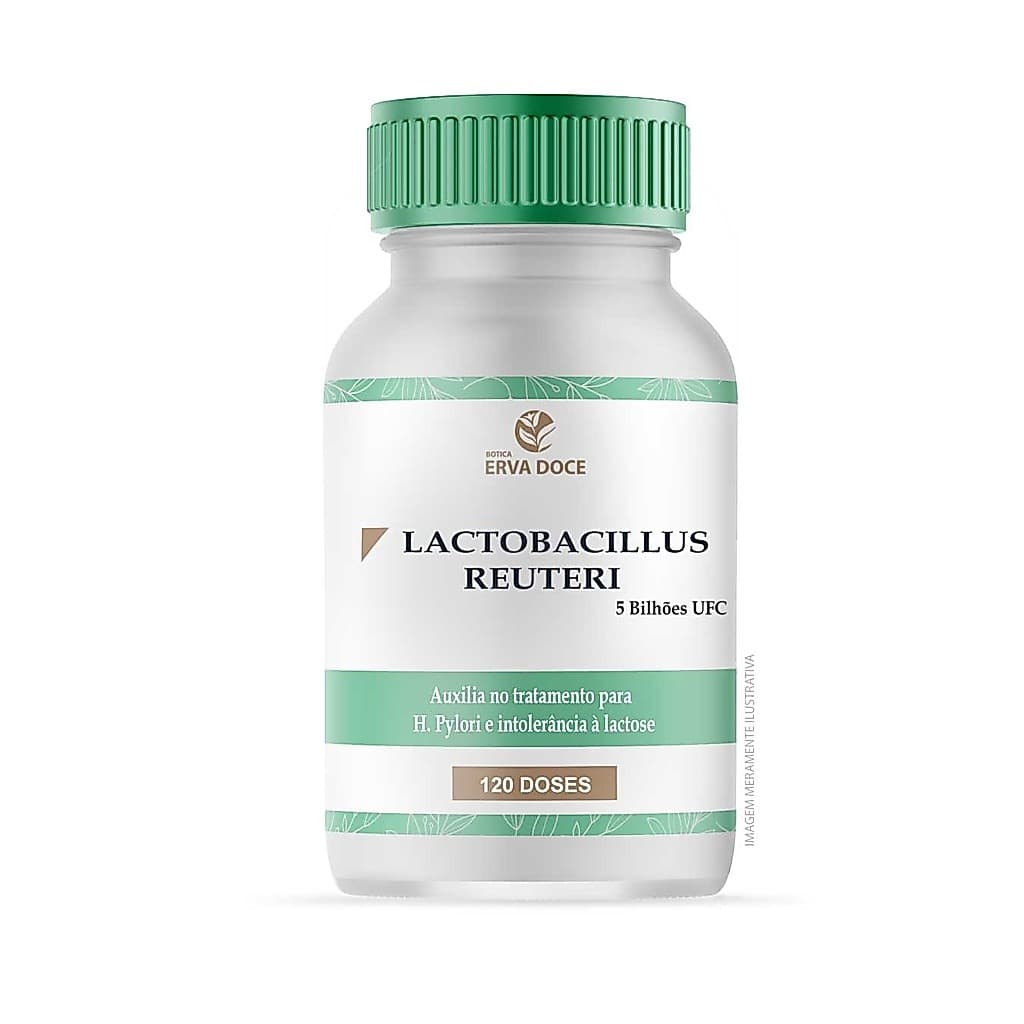Lactobacillus Reuteri 5 Bilhões UFC  120 Doses