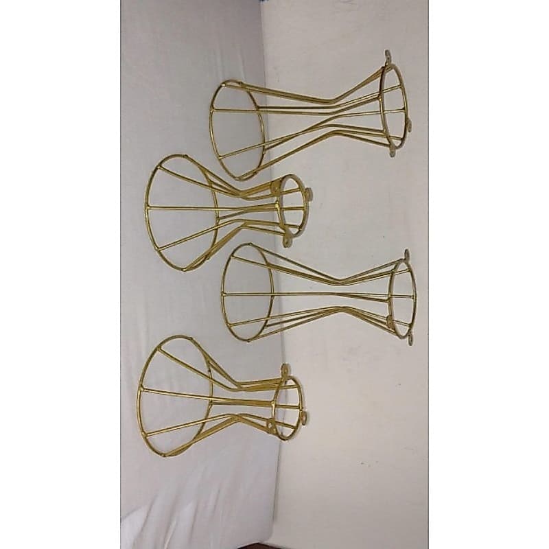 kits suporte para boleira com 4 peças 2 de 22cm de altura 2 com 16cm de altura