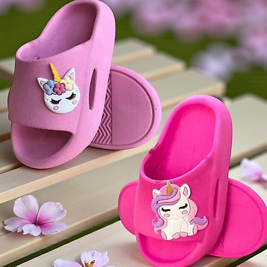 Kit 2 Pares Chinelo Nuvem Infantil Menina